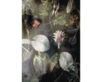 Hornbach Fototapete Vlies INX4-044 Ink Night Flowers 4-tlg. 200 x 280 cm