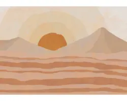 Fototapete Vlies INX8-040 Ink Sabbia 8-tlg. 400 x 280 cm