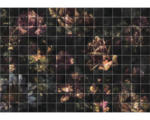 Hornbach Fototapete Vlies INX8-080 Ink Tiles Flowers 8-tlg. 400 x 280 cm