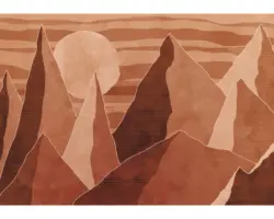 Fototapete Vlies INX8-072 Ink Desert Mile 8-tlg. 400 x 280 cm