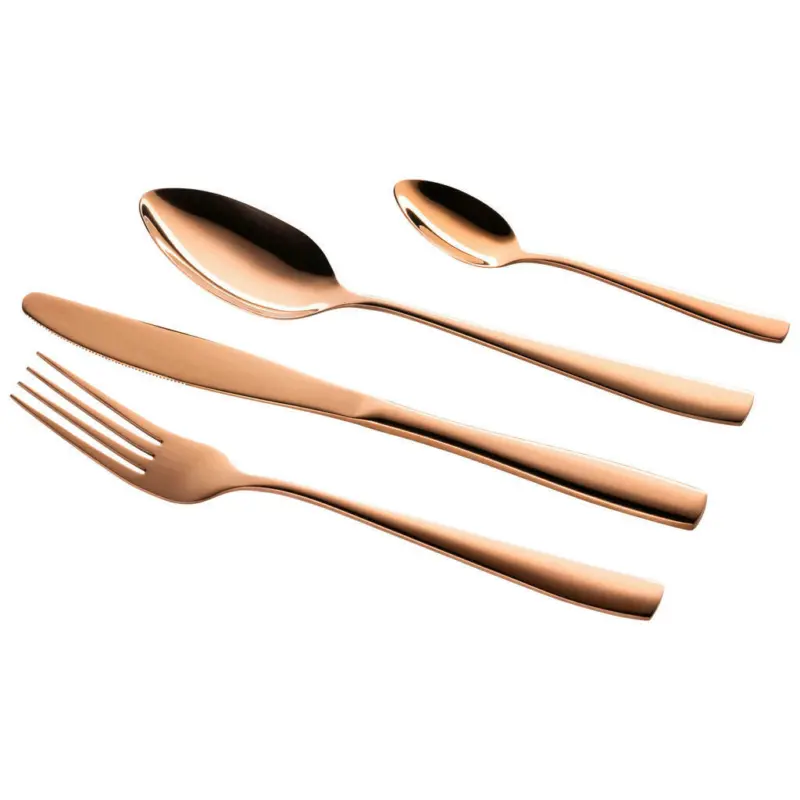 Besteckset Lausanne, Kupfer 24-teilig