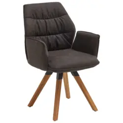 Armlehnstuhl in Mikrofaser