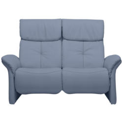 Sofa in Echtleder Hellblau