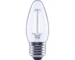 Hornbach FLAIR LED Kerzenlampe dimmbar C35 E27/2,2W(25W) 250 lm 4000 K neutralweiß klar