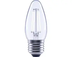 FLAIR LED Kerzenlampe dimmbar C35 E27/2,2W(25W) 250 lm 4000 K neutralweiß klar