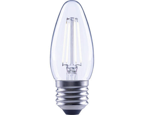 FLAIR LED Kerzenlampe dimmbar C35 E27/2,2W(25W) 250 lm 4000 K neutralweiß klar