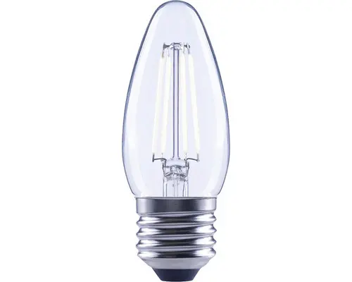 FLAIR LED Kerzenlampe dimmbar C35 E27/2,2W(25W) 250 lm 4000 K neutralweiß klar