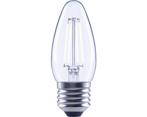 FLAIR LED Kerzenlampe dimmbar C35 E27/4W(40W) 470 lm 4000 K neutralweiß klar