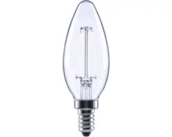 FLAIR LED Kerzenlampe dimmbar C35 E14/2,2W(25W) 250 lm 4000 K neutralweiß klar