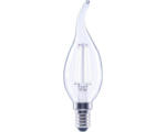 Hornbach FLAIR LED Kerzenlampe dimmbar CL35 E14/2,2W(25W) 250 lm 4000 K neutralweiß klar Windstoß Kerzenlampe