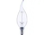 Hornbach FLAIR LED Kerzenlampe dimmbar CL35 E14/2,2W(25W) 250 lm 4000 K neutralweiß klar Windstoß Kerzenlampe
