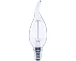 Hornbach FLAIR LED Kerzenlampe dimmbar CL35 E14/4W(40W) 470 lm 4000 K neutralweiß klar Windstoß Kerzenlampe