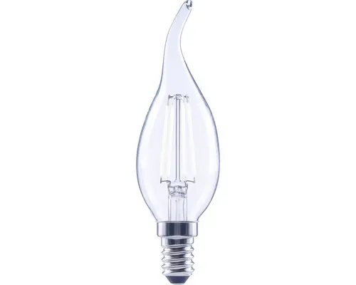 FLAIR LED Kerzenlampe dimmbar CL35 E14/4W(40W) 470 lm 4000 K neutralweiß klar Windstoß Kerzenlampe