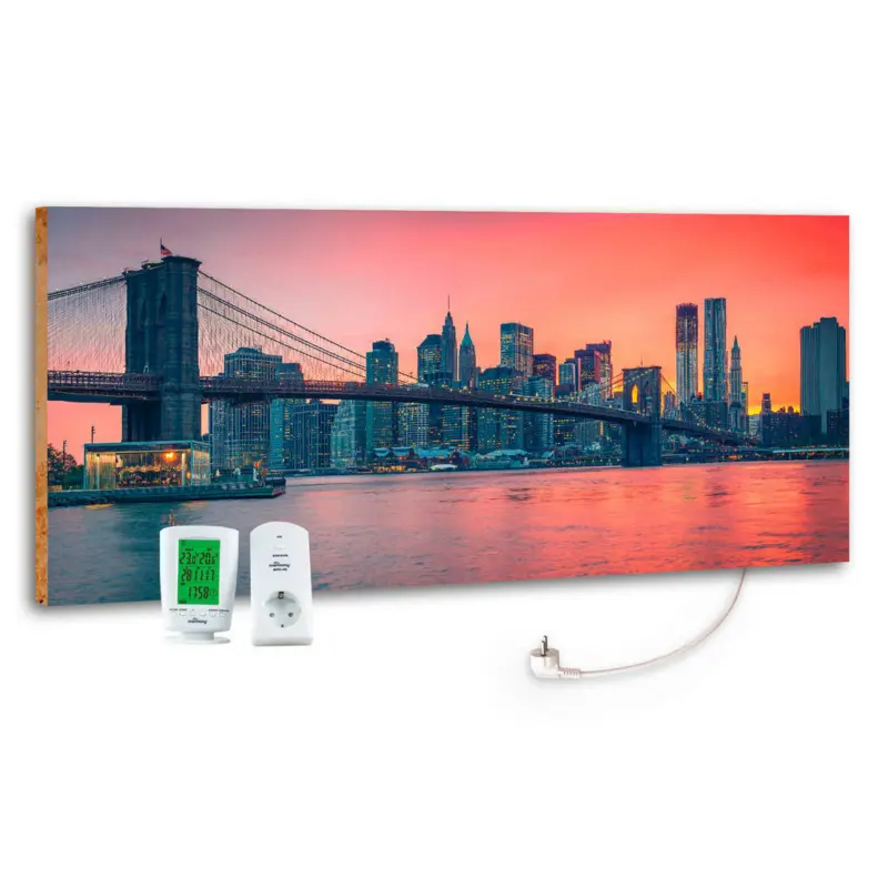 Infrarot-Heizpaneel City Sunset 800 W