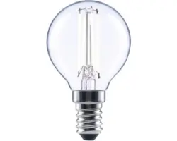 FLAIR LED Tropfenlampe dimmbar G45 E14/2,2W(25W) 250 lm 4000 K neutralweiß klar