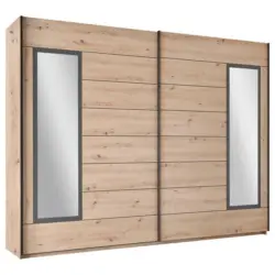 Schwebet&uuml;renschrank in Eiche Artisan