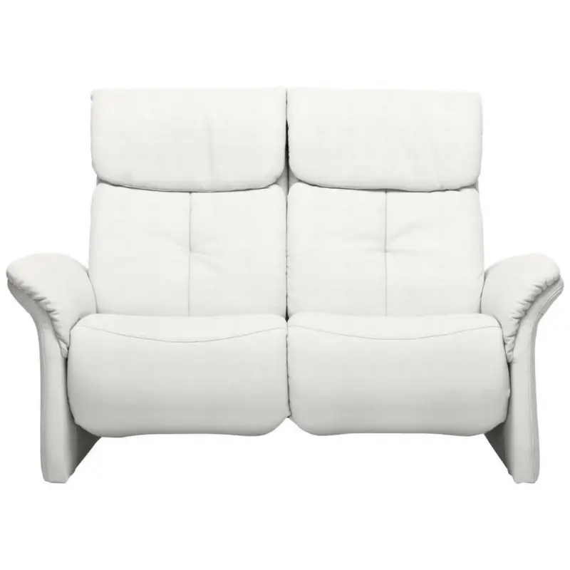 Sofa in Echtleder Creme