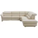 XXXLutz Lauterach - Ihr Möbelhaus bei Bregenz Ecksofa in Echtleder Hellgrau