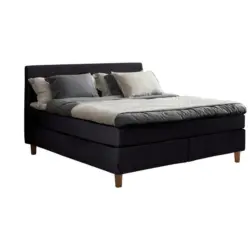 Boxspringbett 180/200 cm in Anthrazit