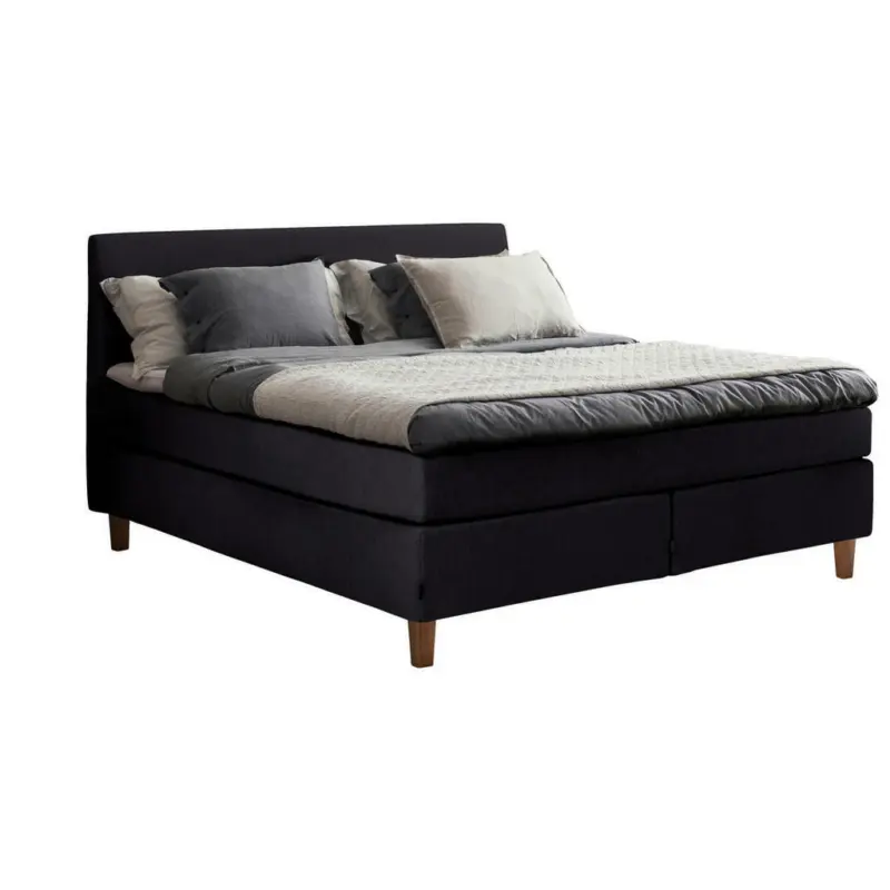 Boxspringbett 180/200 cm in Anthrazit