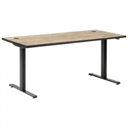 Schreibtisch höhenverstellbar, Kabeldurchlass