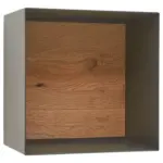 XXXLutz Lauterach - Ihr Möbelhaus bei Bregenz Regalelement 35/35/24 cm Eichefarben, Titanfarben