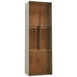 H&auml;ngeelement in Eichefarben, Titanfarben