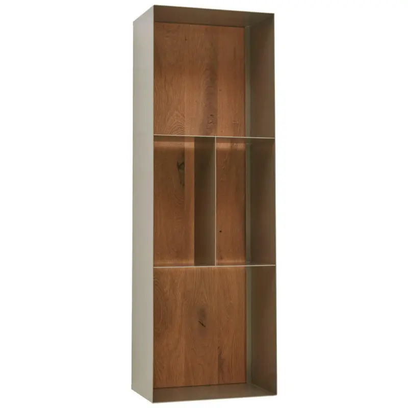 H&auml;ngeelement in Eichefarben, Titanfarben