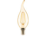 Hornbach FLAIR LED Kerzenlampe CL35 E14/2W(18W) 180 lm 2000 K warmweiß amber Windstoß Kerzenlampe