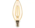 Hornbach FLAIR LED Kerzenlampe C35 E14/2W(18W) 180 lm 2000 K warmweiß amber