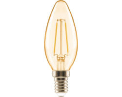 FLAIR LED Kerzenlampe C35 E14/2W(18W) 180 lm 2000 K warmweiß amber