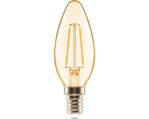 FLAIR LED Kerzenlampe C35 E14/2W(18W) 180 lm 2000 K warmweiß amber