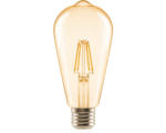 Hornbach FLAIR LED Lampe ST64 E27/4W(33W) 380 lm 2000 K warmweiß amber