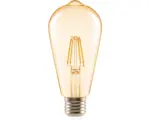 Hornbach FLAIR LED Lampe ST64 E27/4W(33W) 380 lm 2000 K warmweiß amber