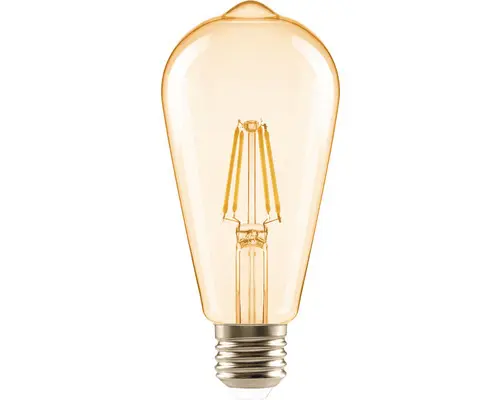 FLAIR LED Lampe ST64 E27/4W(33W) 380 lm 2000 K warmweiß amber