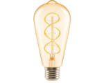 Hornbach FLAIR LED Lampe ST64 E27/4W(28W) 300 lm 2200 K warmweiß spiral amber