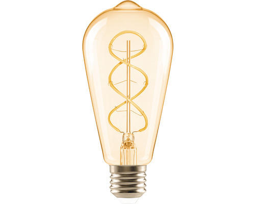 FLAIR LED Lampe ST64 E27/4W(28W) 300 lm 2200 K warmweiß spiral amber