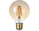 Hornbach FLAIR LED Globelampe G80 E27/4W(33W) 380 lm 2000 K warmweiß amber filament