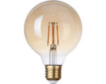 Hornbach FLAIR LED Globelampe G95 E27/4W(33W) 380 lm 2000 K warmweiß amber filament