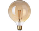 Hornbach FLAIR LED Globelampe G120 E27/7,5W(60W) 806 lm 2000 K warmweiß amber