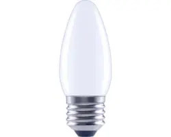 FLAIR LED Kerzenlampe dimmbar C35 E27/4W(40W) 470 lm 6500 K tageslichtweiß matt