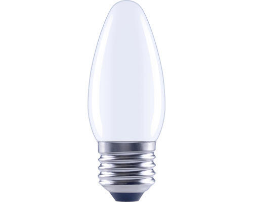 FLAIR LED Kerzenlampe dimmbar C35 E27/4W(40W) 470 lm 6500 K tageslichtweiß matt