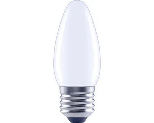 FLAIR LED Kerzenlampe dimmbar C35 E27/4W(40W) 470 lm 6500 K tageslichtweiß matt