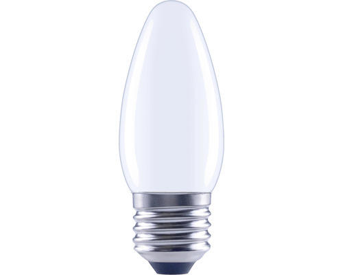 FLAIR LED Kerzenlampe dimmbar C35 E27/6W(60W) 806 lm 6500 K tageslichtweiß matt