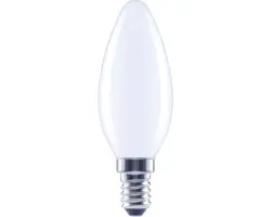 FLAIR LED Kerzenlampe dimmbar C35 E14/2,2W(25W) 250 lm 6500 K tageslichtweiß matt