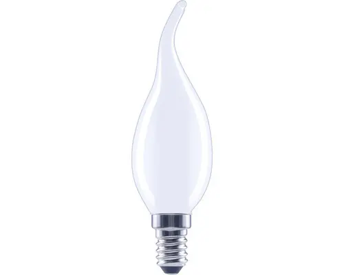 FLAIR LED Kerzenlampe dimmbar CL35 E14/2,2W(25W) 250 lm 6500 K tageslichtweiß matt Windstoß Kerzenlampe