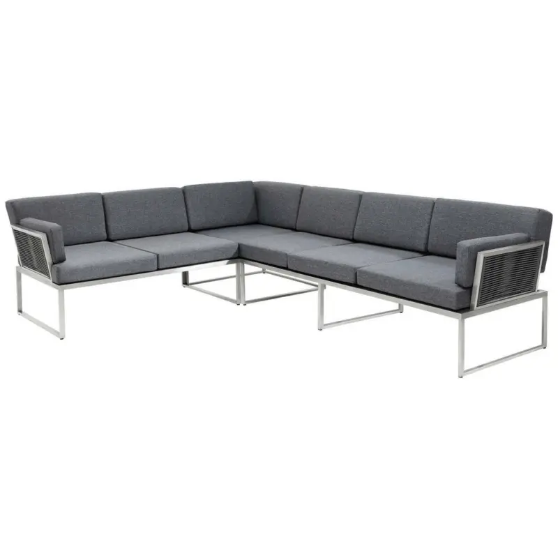 Loungegarnitur 3-teilig 217/280 cm