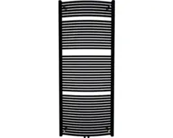 Badheizkörper Rotheigner Swing-M 1810x745 mm schwarz Anschluss Mittig unten