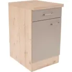 XXXLutz Lauterach - Ihr Möbelhaus bei Bregenz Küchenunterschrank 60/85/57 cm in Eichefarben, Champagner
