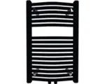 Hornbach Badheizkörper Rotheigner Swing-M 690x445 mm schwarz Anschluss Mittig unten